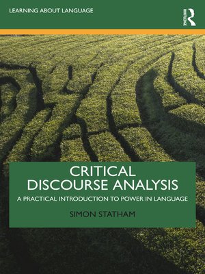 cover image of Critical Discourse Analysis